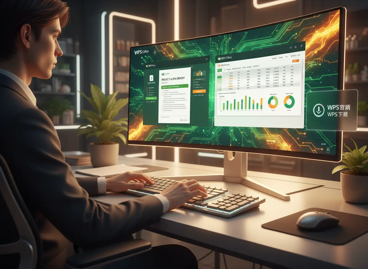 WPS 官网 AI智能办公全攻略 下载安装Word Excel效率飞升